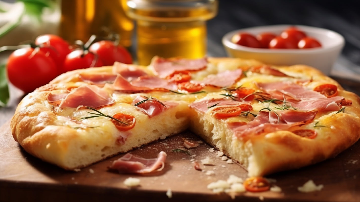 Recette de la Focaccia sans levure à la ricotta