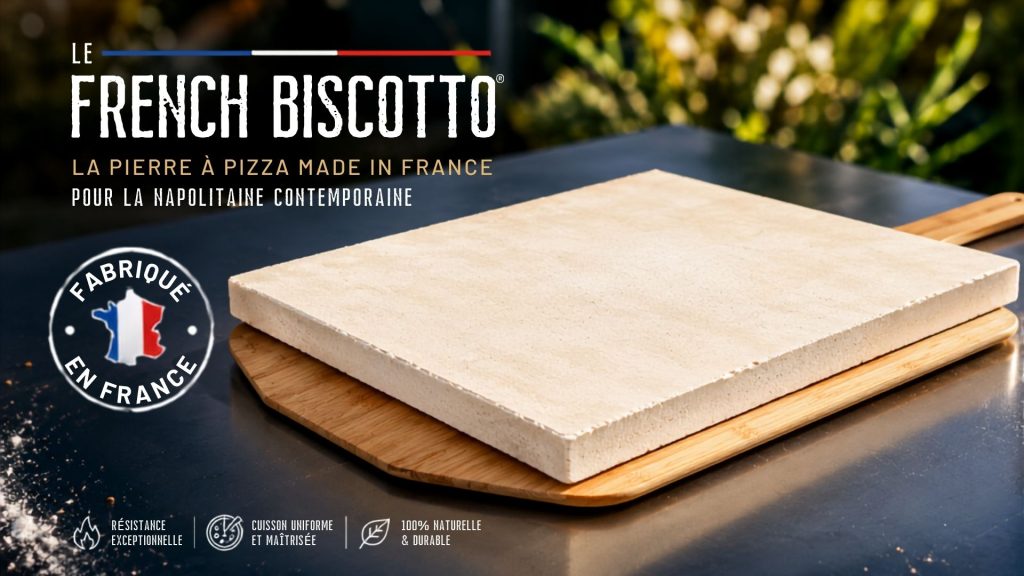 Image a la une Le French Biscotto la pierre française pour la pizza napolitaine contemporaine