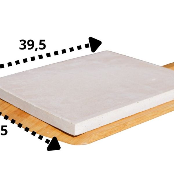 Le French Biscotto dimensions de la pierre a pizza