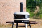 Gozney Dome Gen2 four a pizza hybride blanc vue de coté