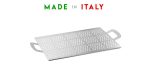 Grille de ressuage Gi Metal 40x60 pour pizza napolitaine pizza in pala ou pizza a metro
