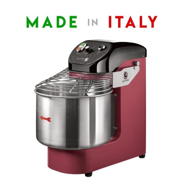 Pétrin à spirale Sunmix Easy15 couleur rouge rubis